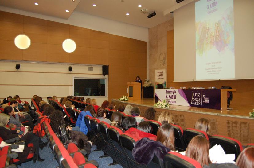 TMMOB 3. KADIN SEMPOZYUMU GERÇEKLEŞTİRİLDİ