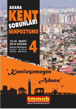 4. ADANA KENT SORUNLARI SEMPOZYUMU