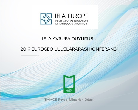 IFLA AVRUPA DUYURUSU: 2019 EUROGEO ULUSLARARASI KONFERANSI