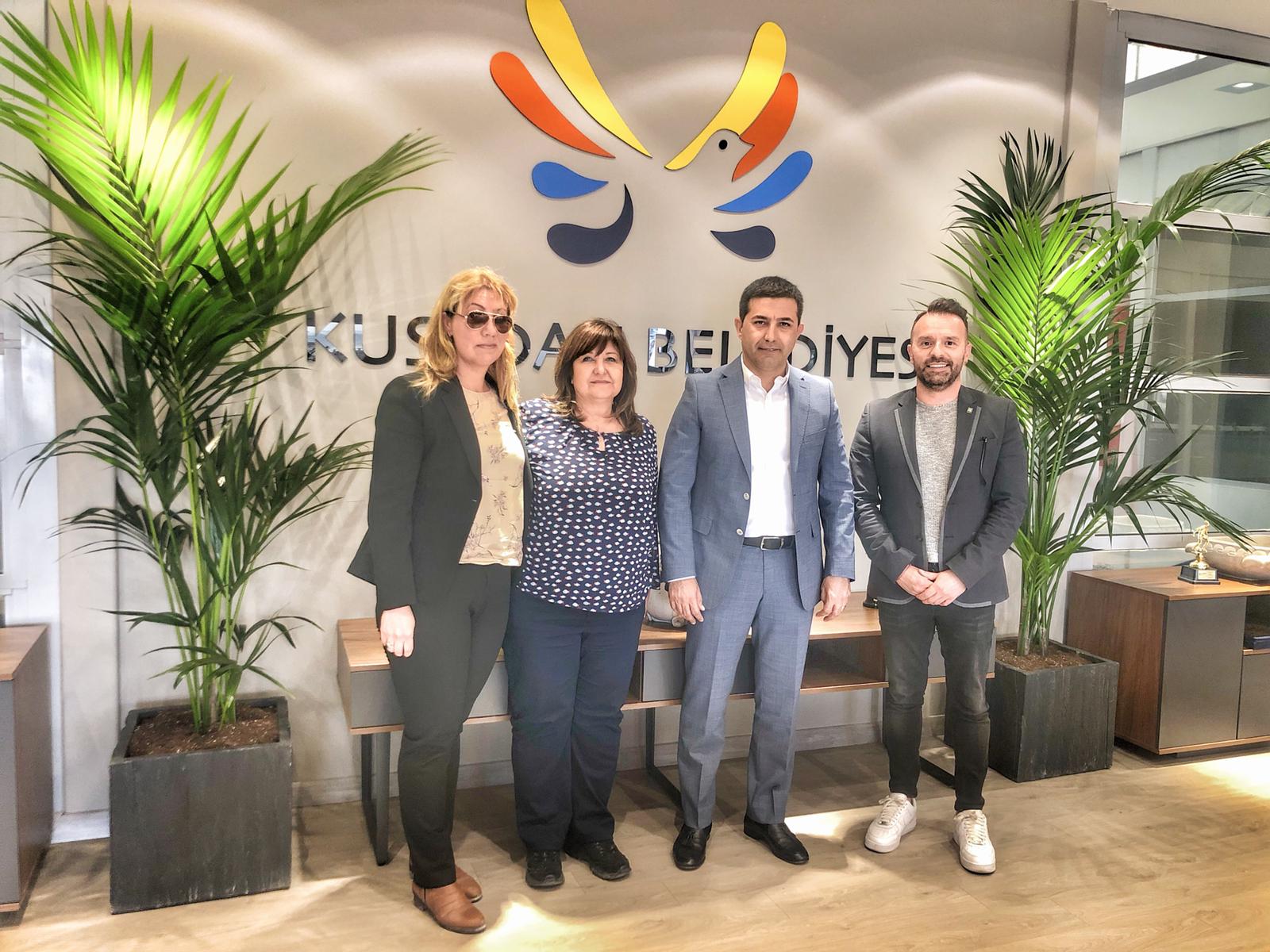 KUŞADASI BELEDİYE BAŞKANI ÖMER GÜNEL ZİYARET EDİLDİ