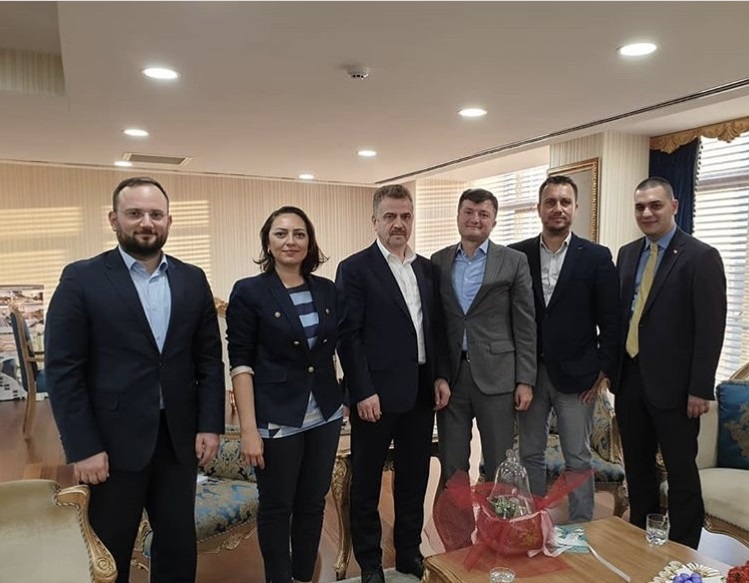 T.C. GAZİOSMANPAŞA BELEDİYE BAŞKANI SN. HASAN TAHSİN USTA 03.05.2019 TARİHİNDE MAKAMINDA ZİYARET EDİLDİ