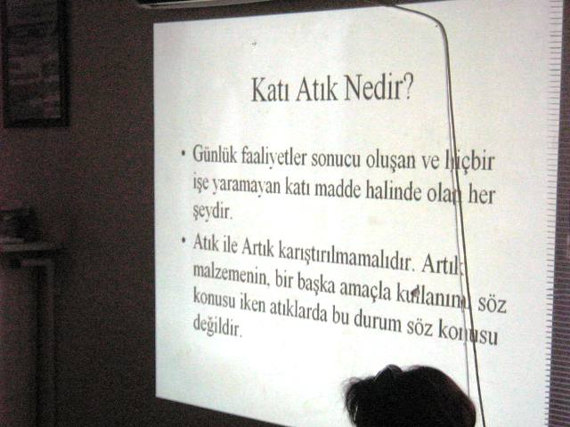 KATI ATIK YÖNETİMİ, REHABİLİTASYONU VE PEYZAJ MİMARLIĞI SEMİNERİ YAPILDI