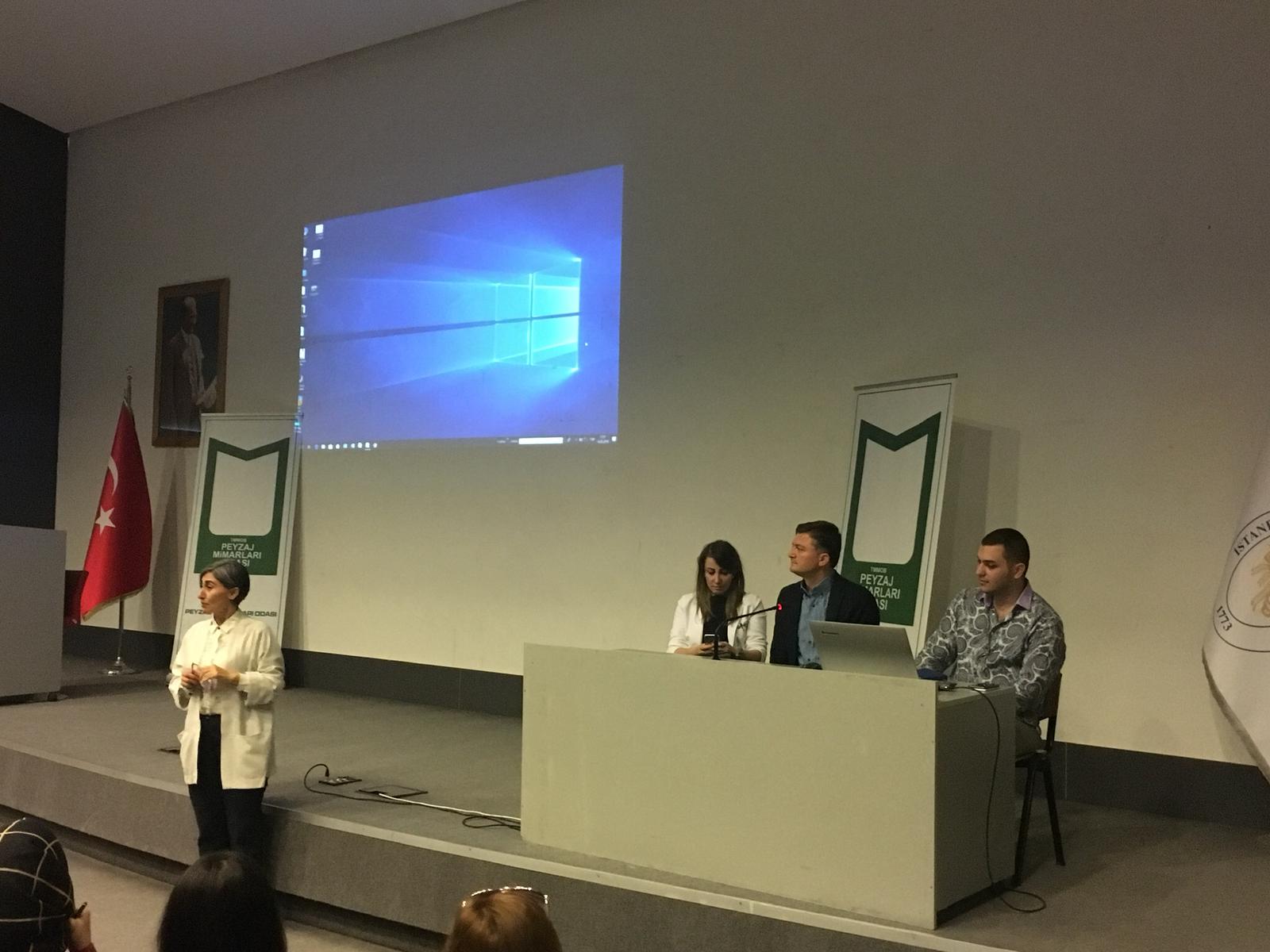ULUSAL PEYZAJ MİMARLIĞI GÜNÜ SÖYLEŞİMİZİ İSTANBUL TEKNİK ÜNİVERSİTESİ MİMARLIK FAKÜLTESİNDE GERÇEKLEŞTİRDİK. 