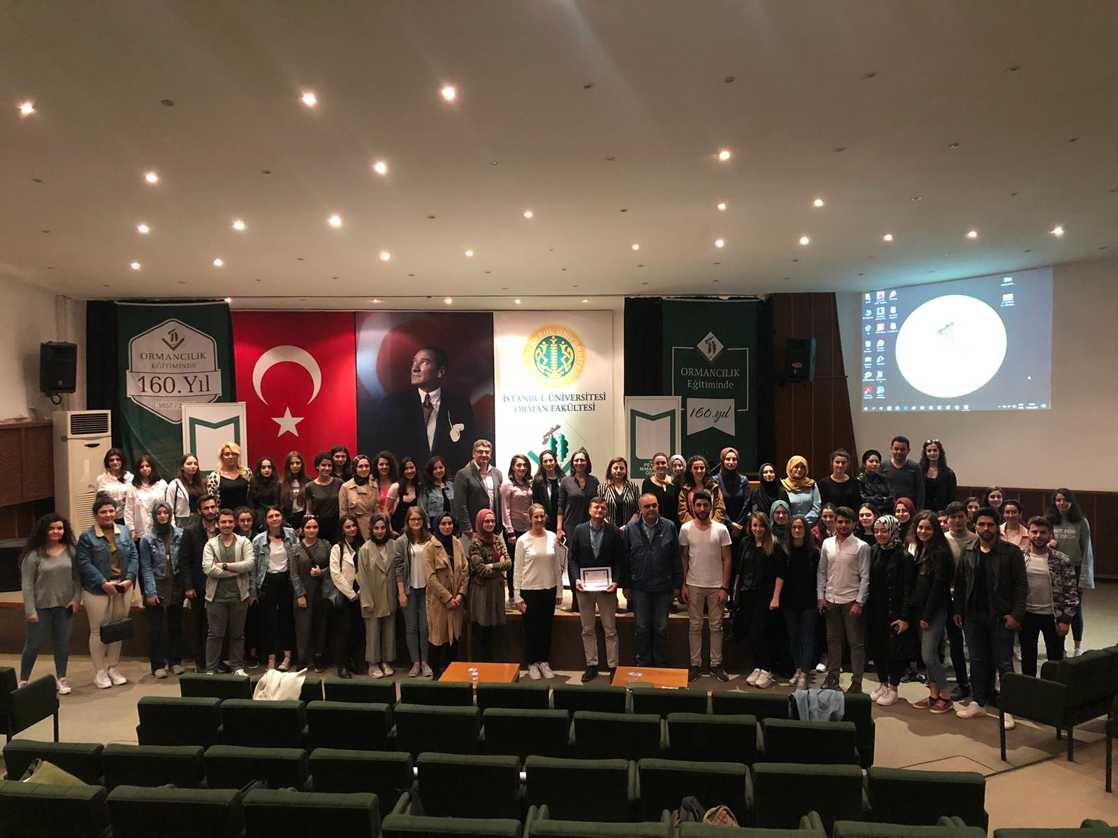 ULUSAL PEYZAJ MİMARLIĞI GÜNÜ SÖYLEŞİMİZİ İSTANBUL ÜNİVERSİTESİ- CERRAHPAŞA ORMAN FAKÜLTESİNDE GERÇEKLEŞTİRDİK. 