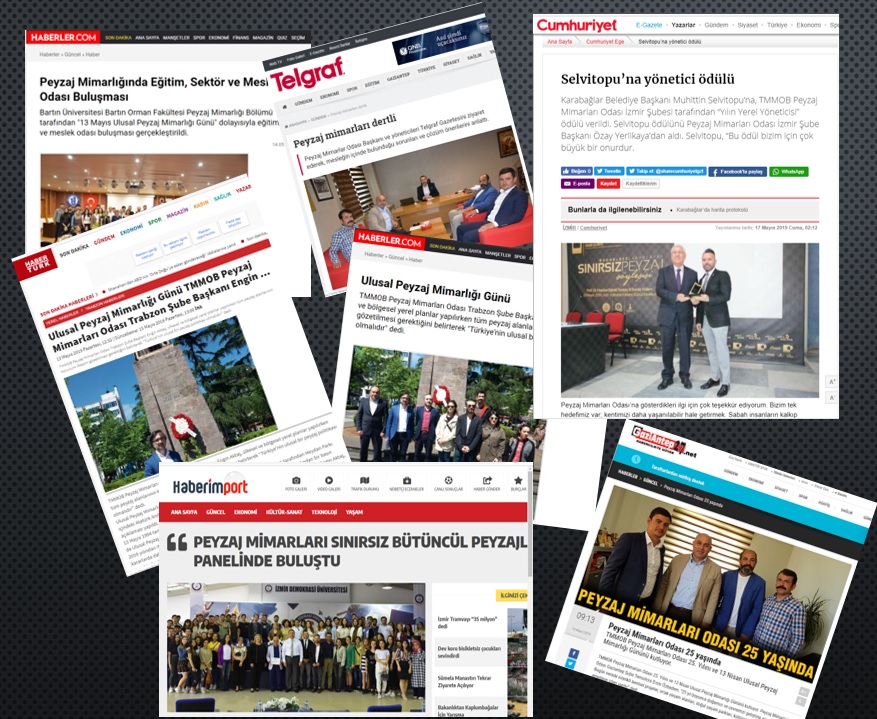 25. YILIMIZDA ODA, ŞUBE VE TEMSİLCİLİKLERİMİZ BASINDA YER ALDI.