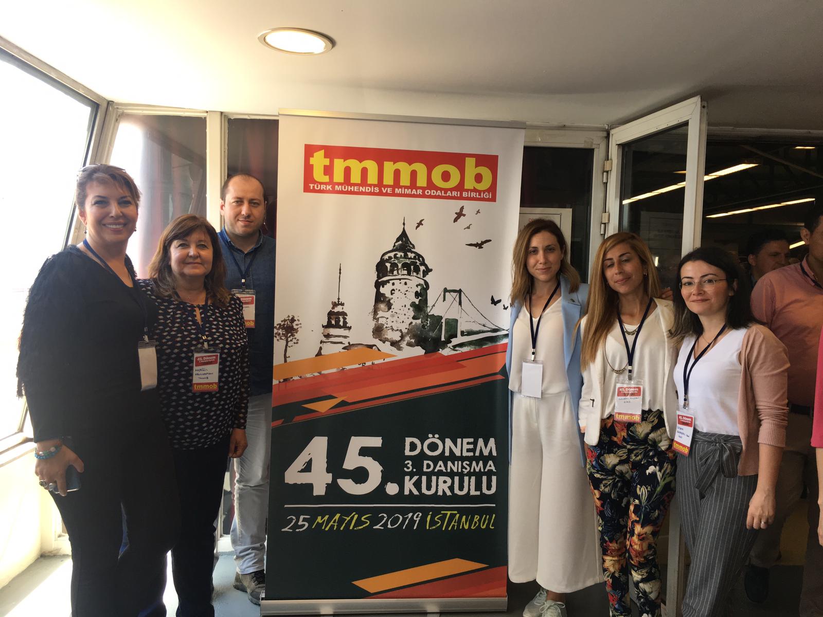 TMMOB 45. DÖNEM 3. DANIŞMA KURULU`NA KATILDIK
