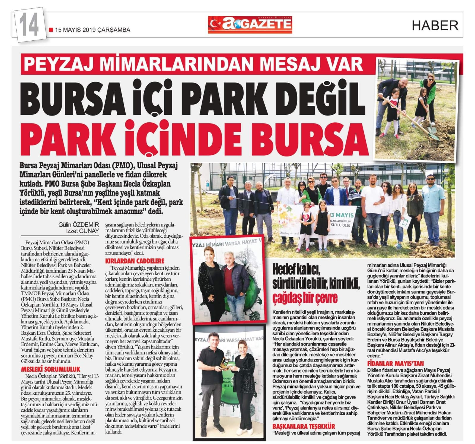 ŞUBEMİZ 13 MAYIS ETKİNLİKLERİ BASINDA YER ALDI.