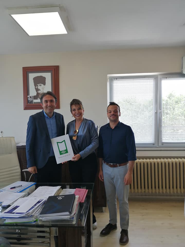 MUDANYA BELEDİYESİ BAŞKAN YARDIMCISI HAKAN KARADEMİR ZİYARET EDİLDİ.