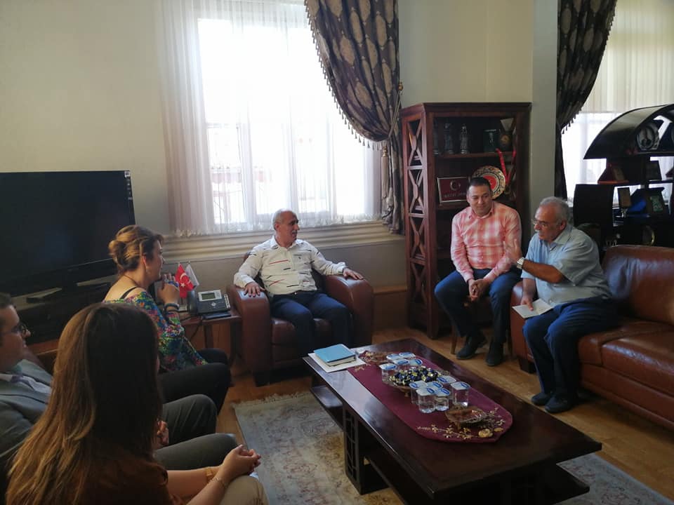 YENİŞEHİR BELEDİYE BAŞKANI DAVUT AYDIN ZİYARET EDİLDİ.