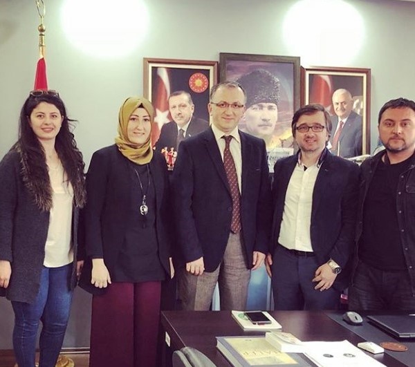 DOĞU KARADENİZ BELEDİYELER BİRLİĞİ GENEL SEKRETERİ MEHMET ŞENTÜRK MAKAMINDA ZİYARET EDİLDİ