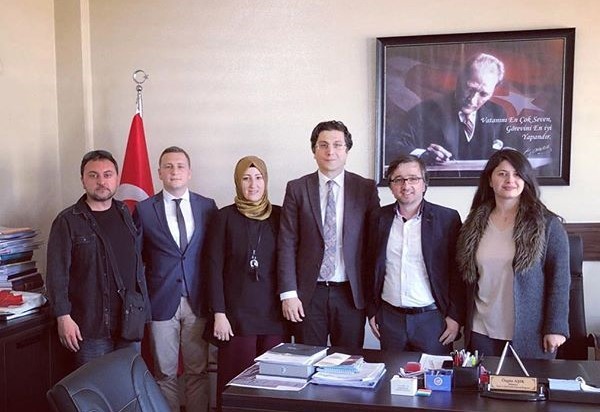 TRABZON BUYUKŞEHİR BELEDİYESİ İMAR VE ŞEHİRCİLİK DAİRE BAŞKANI ÖZGÜR AŞIK`I ZİYARET ETTİK