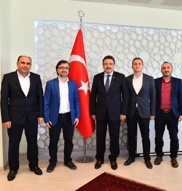 TRABZON ORTAHİSAR BELEDİYESİ SAYIN AHMET METİN GENÇ`İ ZİYARET ETTİK