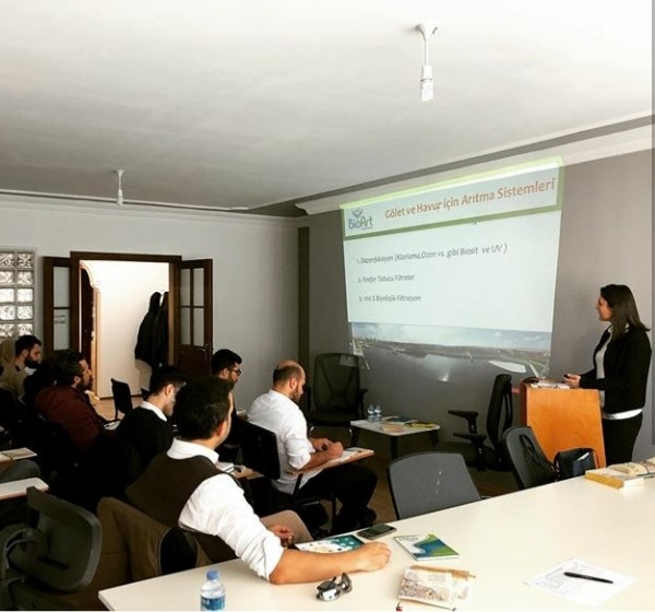ŞUBEMİZDE `BİYOLOJİK GÖLETLER VE UYGULAMA YÖNTEMLERİ` EĞİTİMİ GERÇEKLEŞTİRİLDİ.