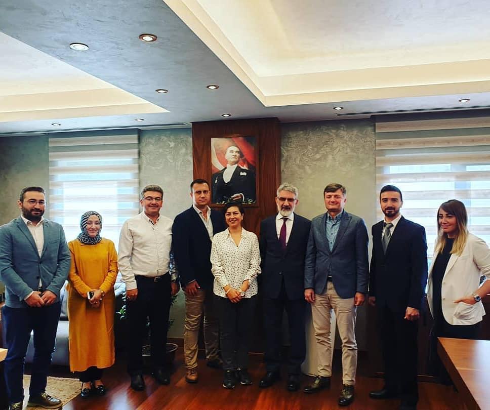 İBB İSTANBUL AĞAÇ VE PEYZAJ A.Ş. GENEL MÜDÜRÜ SN. ALİ SUKAS 23 EYLÜL 2019 TARİHİNDE ZİYARET EDİLDİ