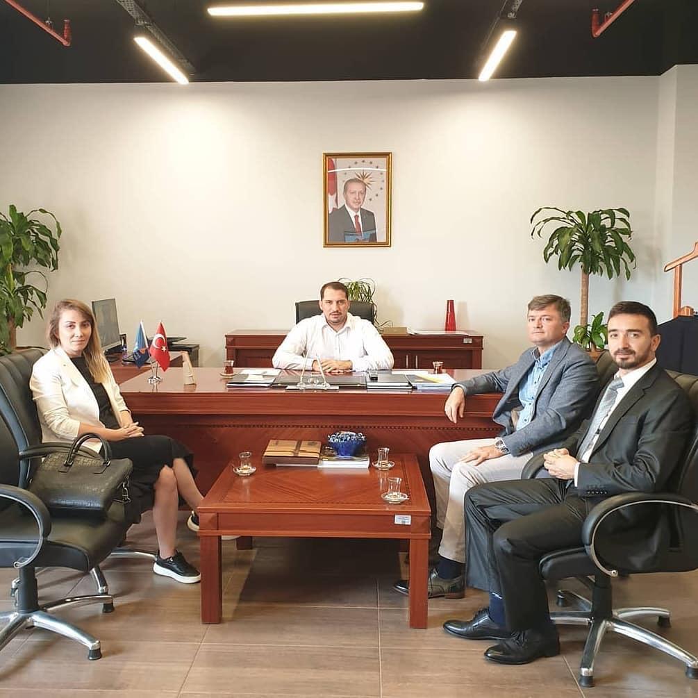 T.C. SULTANBEYLİ BELEDİYESİ PARK BAHÇELER MÜDÜRÜ 23 EYLÜL 2019 TARİHİNDE ZİYARET EDİLDİ