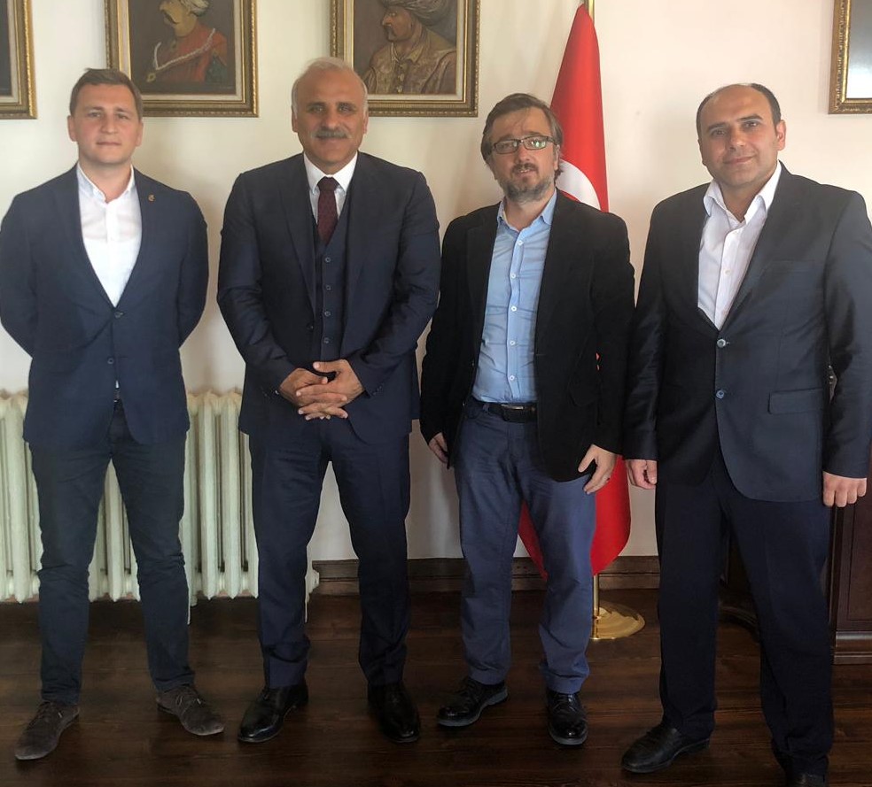 TRABZON BÜYÜKŞEHİR BELEDİYE BAŞKANI SN MURAT ZORLUOĞLU`NU MAKAMINDA ZİYARET ETTİK