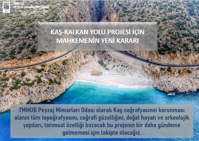 KAŞ-KALKAN YOLU PROJESİ İÇİN MAHKEMENİN YENİ KARARI