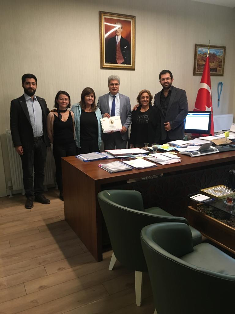 DAİRE BAŞKANLARINA ZİYARET GERÇEKLEŞTİRİLDİ