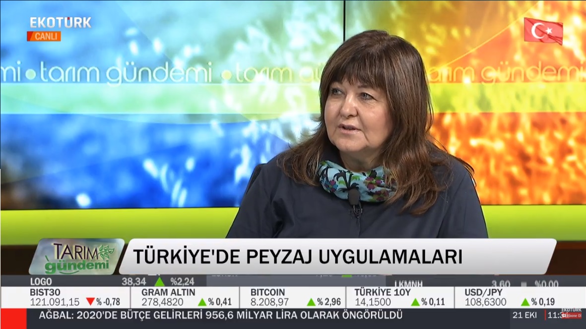 EKOTÜRK TV TARIM GÜNDEMİ KONUĞU ODA BAŞKANIMIZ AYŞEGÜL ORUÇKAPTAN 21.10.2019