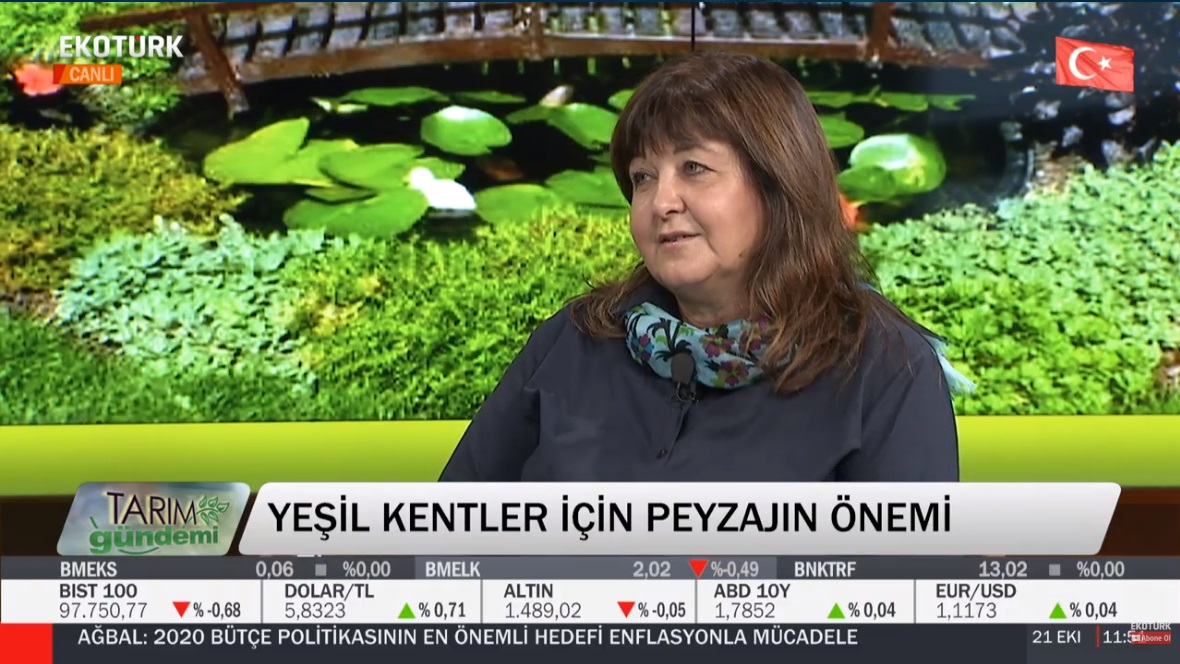EKOTÜRK TV TARIM GÜNDEMİ KONUĞU ODA BAŞKANIMIZ AYŞEGÜL ORUÇKAPTAN 21.10.2019