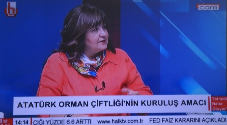 HALK TV- "TARIMDA NELER OLUYOR?" PROGRAMI KONUĞU ODA BAŞKANIMIZ AYŞEGÜL ORUÇKAPTAN 31.10.2019