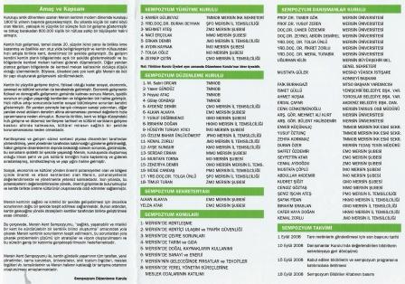 MERSİN KENT SEMPOZYUMU