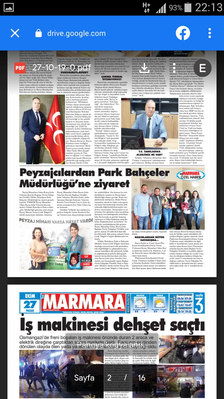 ŞUBE ETKİNLİKLERİMİZ BASINDA YER ALDI.