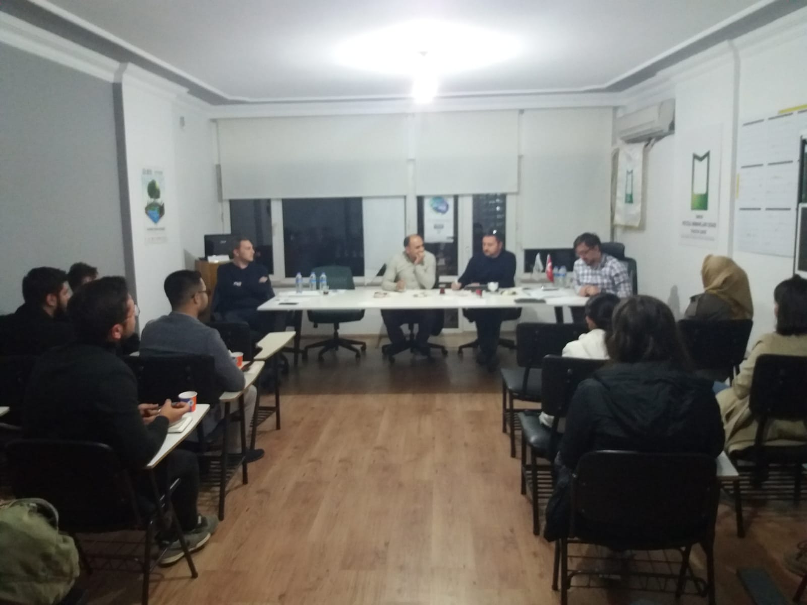 YENİ MEZUN ÜYELERİMİZLE BİR ARAYA GELDİK