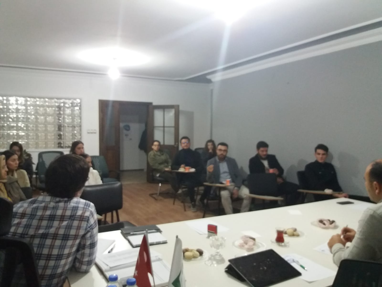 YENİ MEZUN ÜYELERİMİZLE BİR ARAYA GELDİK