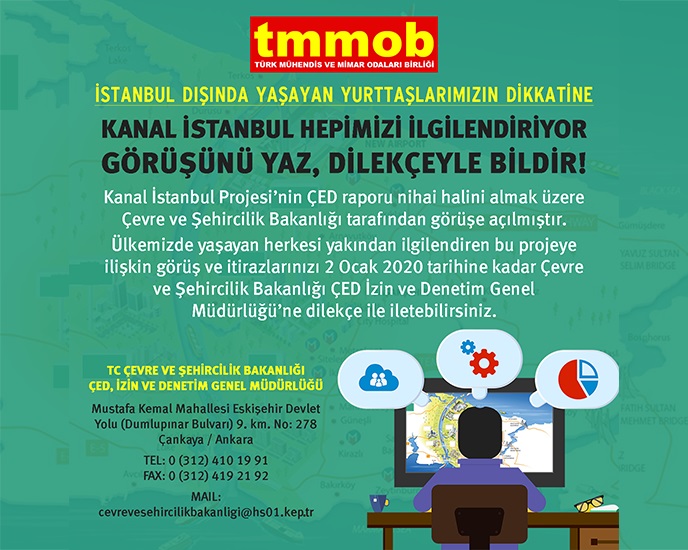 İSTANBUL DIŞINDA YAŞAYAN YURTTAŞLARIMIZIN DİKKATİNE!