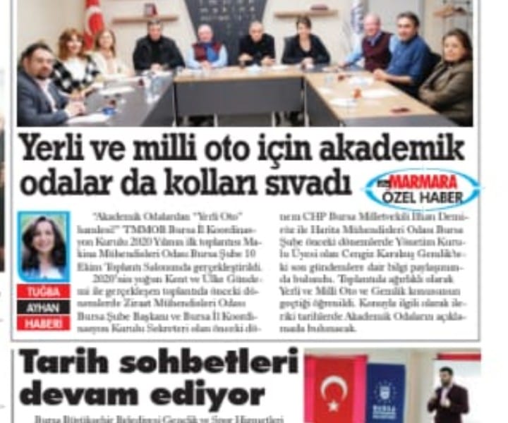 ŞUBE ÇALIŞMALARIMIZ BASINDA YER ALDI.