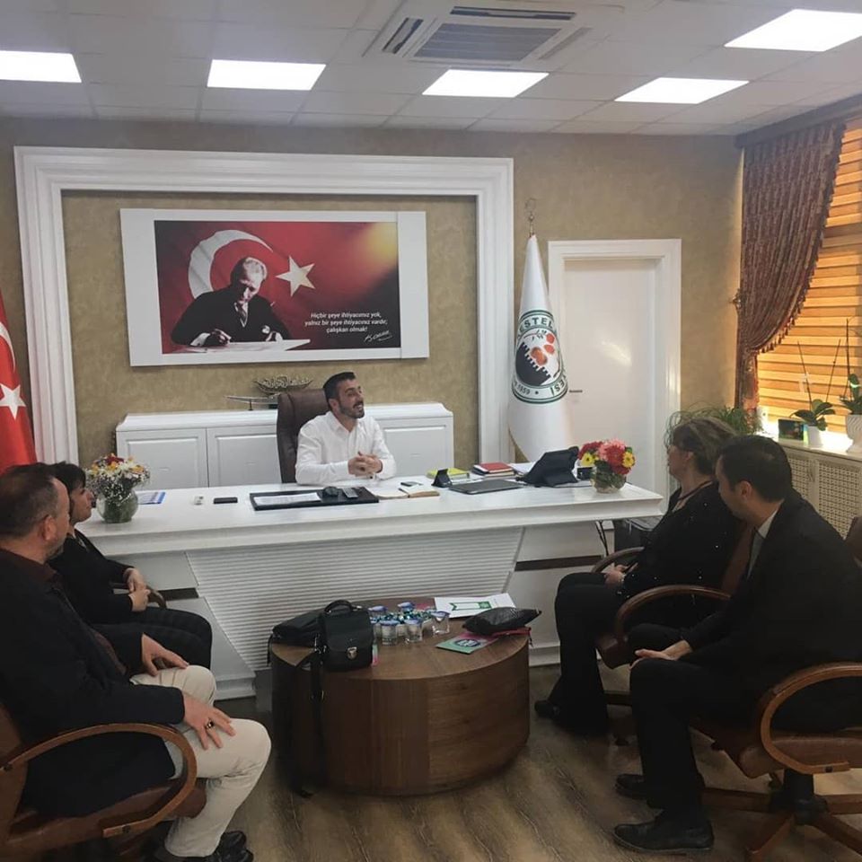 KESTEL BELEDİYESİ ZİYARET EDİLDİ.