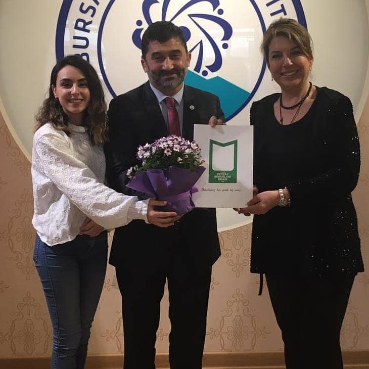 BURSA TEKNİK ÜNİVERSİTESİ REKTÖRÜ PROF.DR. ARİF KARADEMİR ZİYARET EDİLDİ.