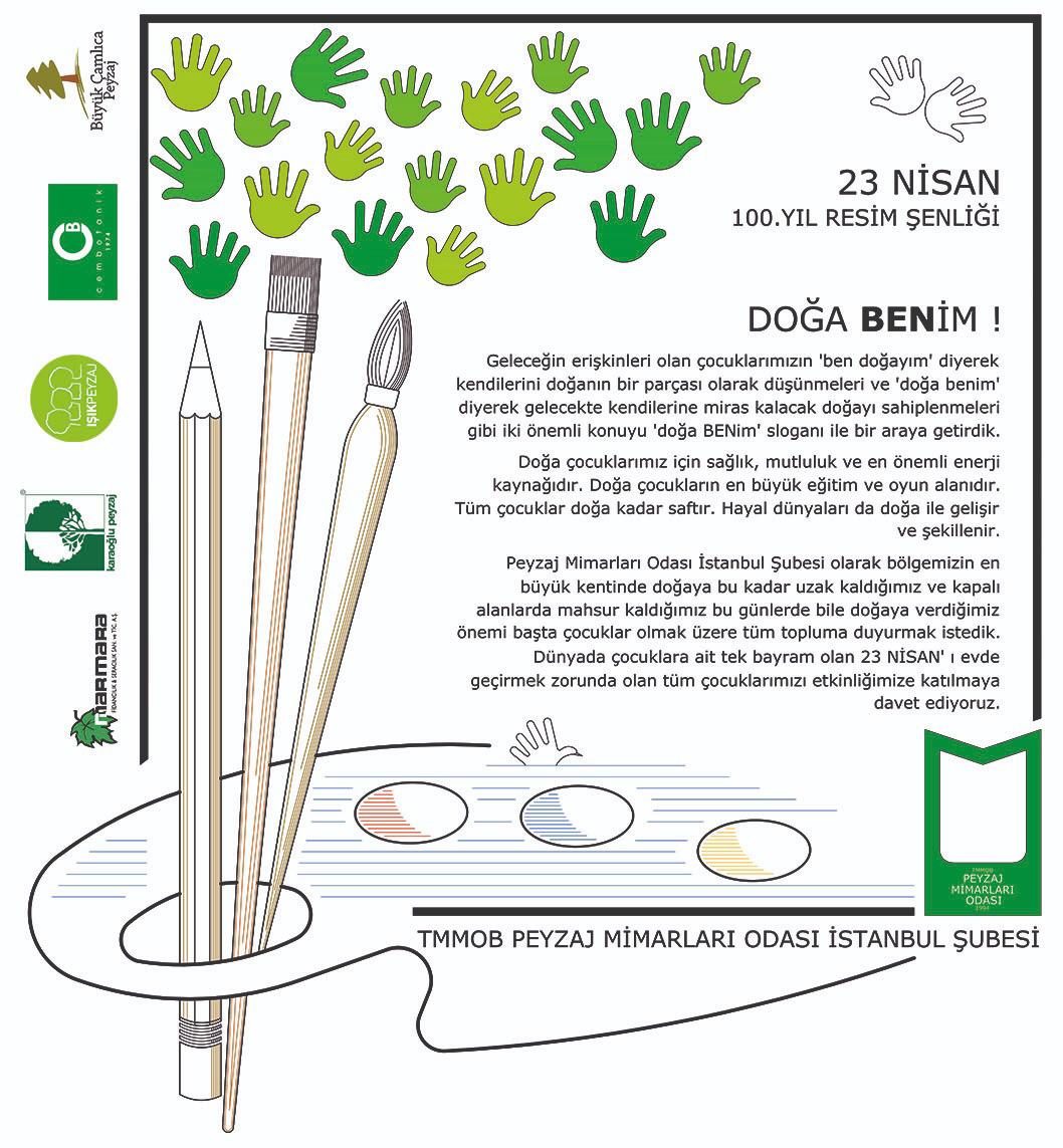 23 NİSAN 100.YIL RESİM ŞENLİĞİ