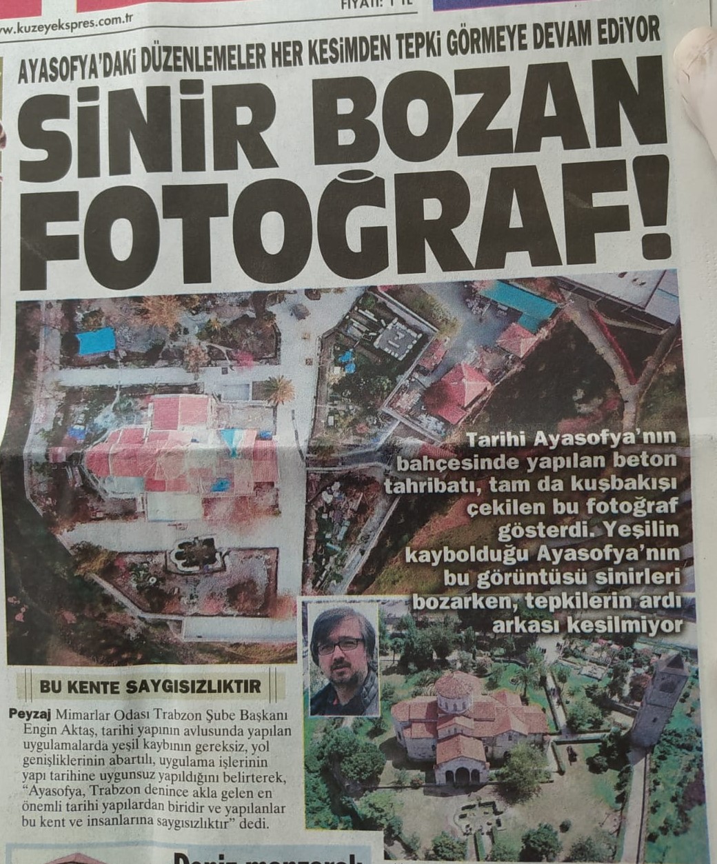 BASIN AÇIKLAMASI: TRABZON AYASOFYA CAMİDE GERÇEKLEŞTİRİLEN RESTORASYON ÇALIŞMALARI