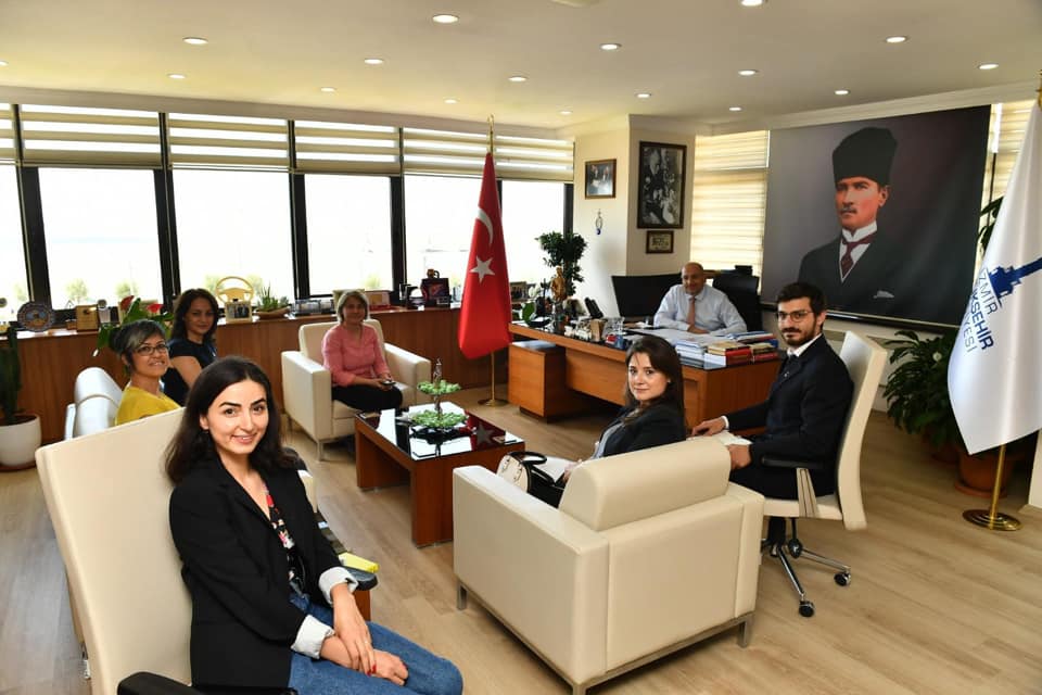 ZİYARET | İZMİR BÜYÜKŞEHİR BELEDİYESİ GENEL SEKRETERİ BUĞRA GÖKCE'YE ZİYARET GERÇEKLEŞTİRİLDİ