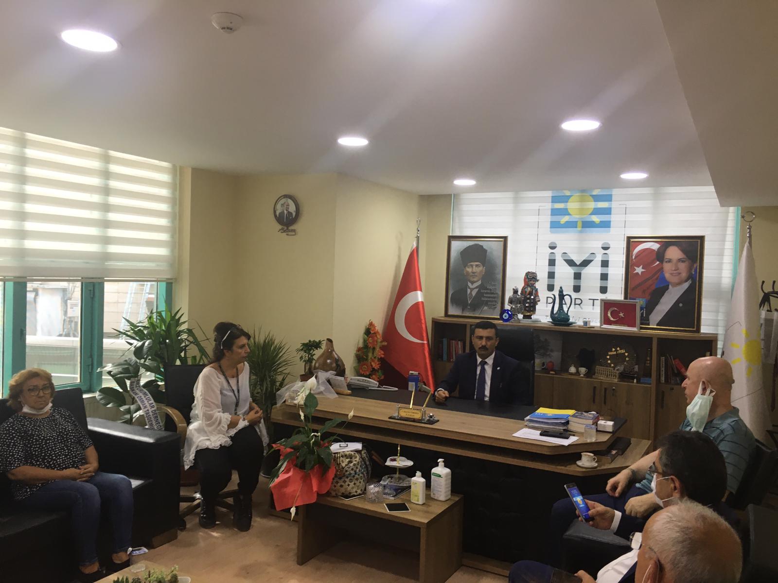 İYİ PARTİ BURSA İL BAŞKANI SELÇUK TÜRKOĞLU ZİYARET EDİLDİ.