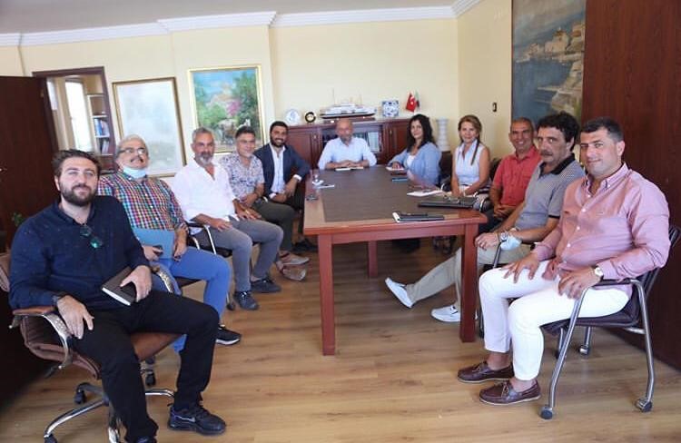 T.C. ADALAR BELEDİYESİ BAŞKANI SN. ERDEM GÜL MAKAMINDA ZİYARET EDİLDİ