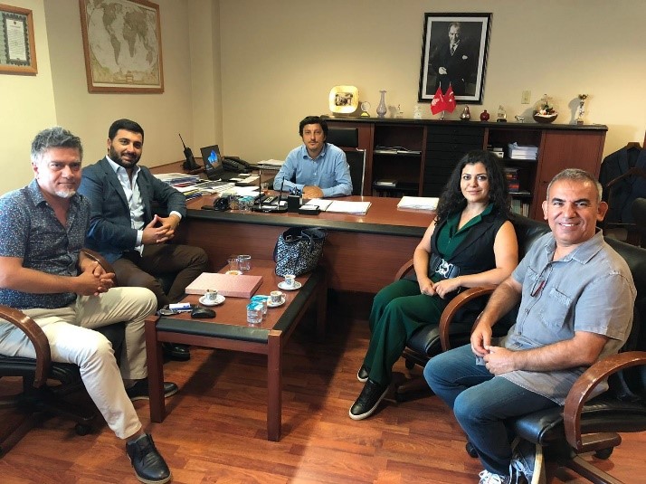 T.C. İSTANBUL BÜYÜKŞEHİR BELEDİYESİ ŞEHİR PLANLAMA MÜDÜRÜ SN. FATİH DOĞAN MAKAMINDA ZİYARET EDİLDİ