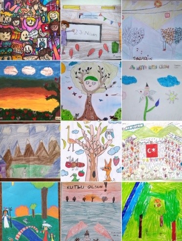 23 NİSAN 100. YIL RESİM ŞENLİĞİMİZ...