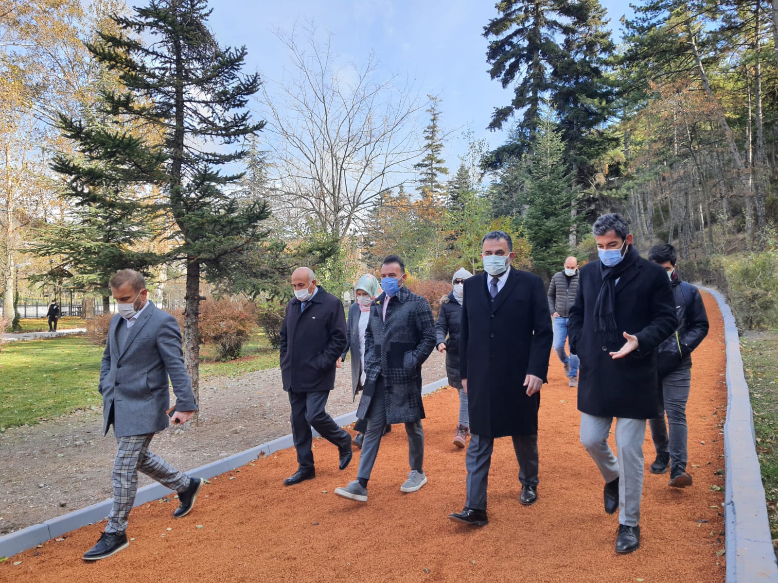 AKK VE BERABERİNDEKİ HEYET İLE GAR VE ÇUBUK BARAJI ZİYARETİ GERÇEKLEŞTİRİLDİ