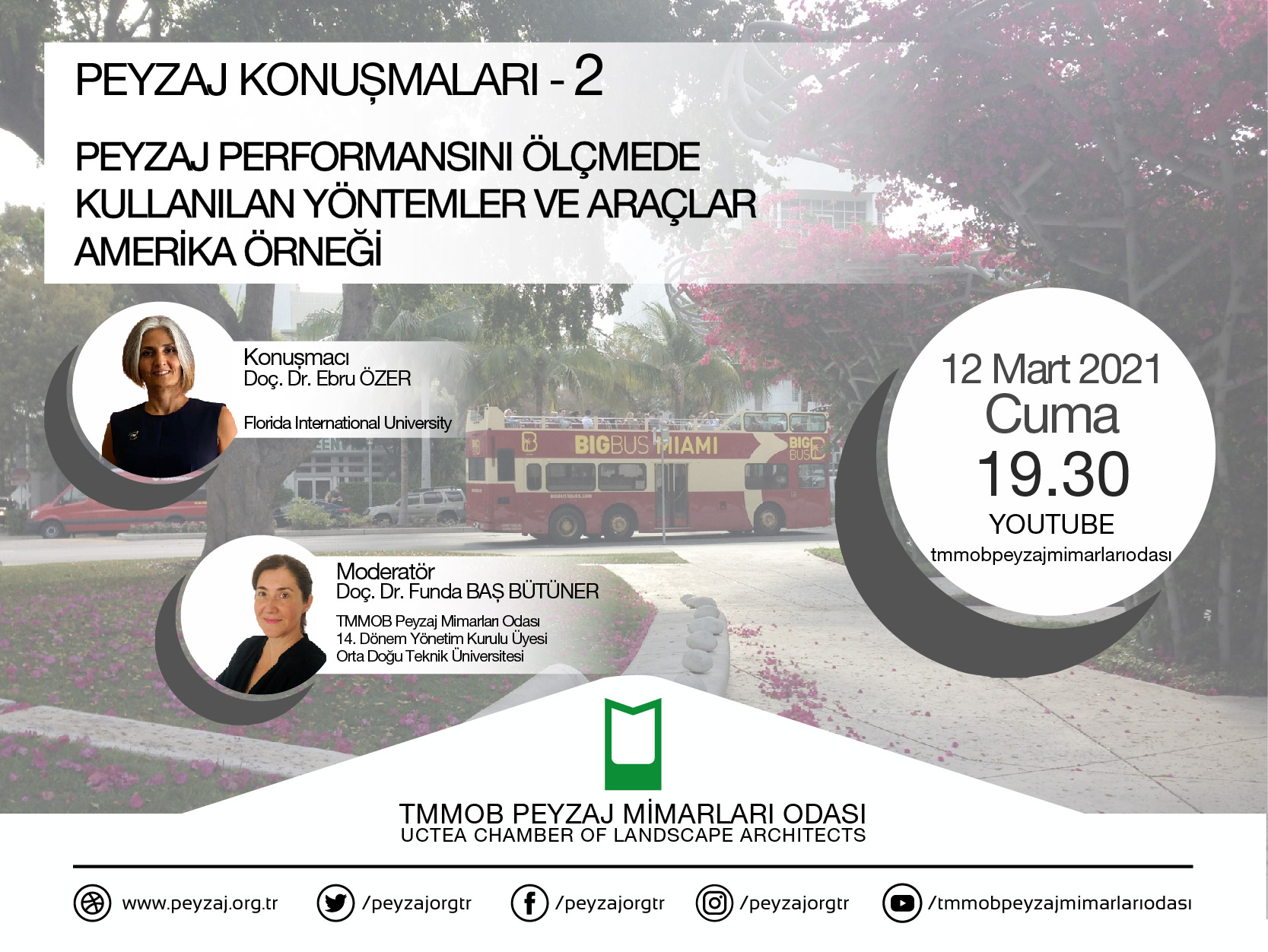 PEYZAJ KONUŞMALARI - 2 | PEYZAJ PERFORMANSINI ÖLÇMEDE KULLANILAN YÖNTEMLER VE ARAÇLAR: AMERİKA'DAN ÖRNEKLER