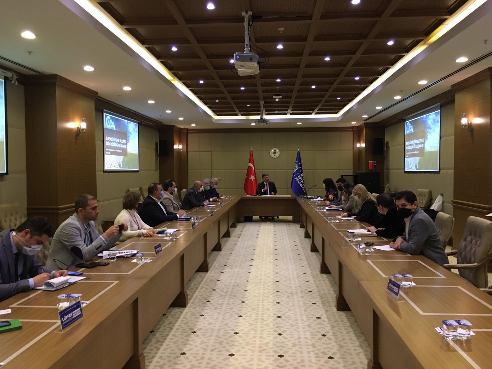 BBB İKLİM ADAPTASYONU EYLEM PLANI SUNUMU GERÇEKLEŞTİRİLDİ.