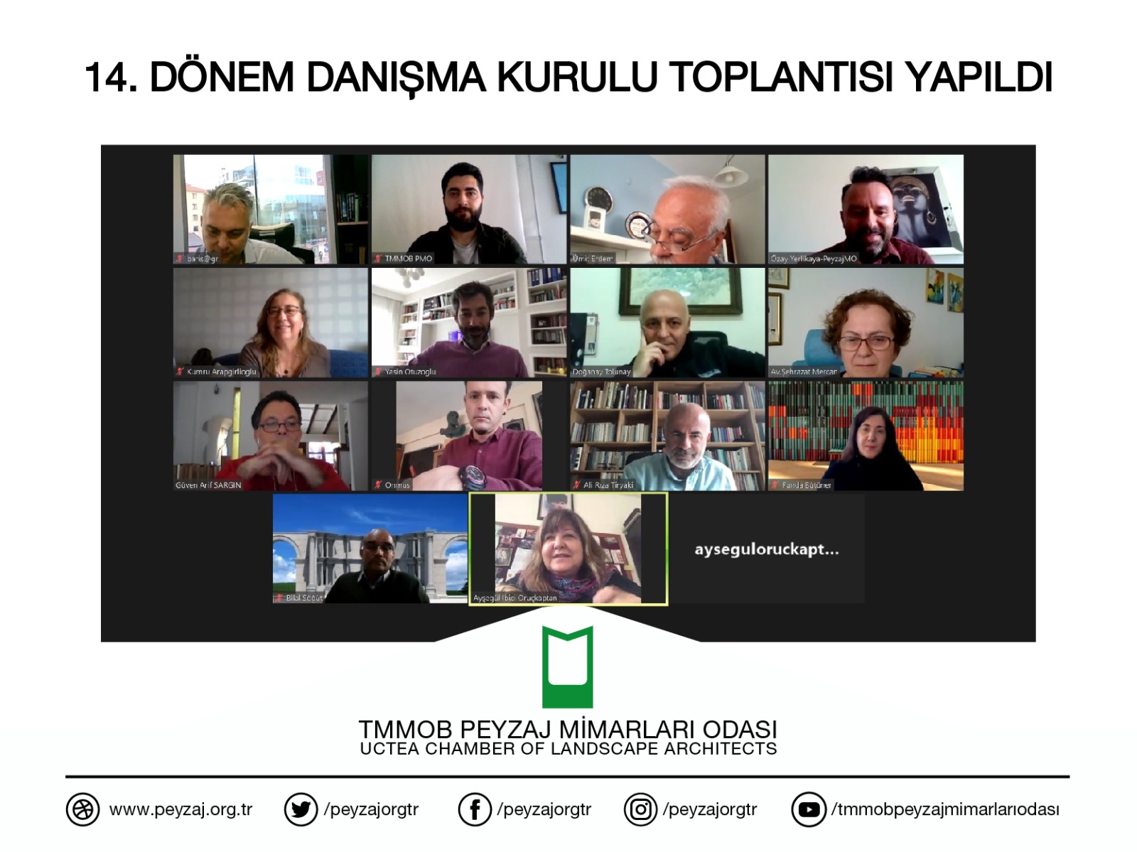 14. DÖNEM DANIŞMA KURULU TOPLANTISI YAPILDI