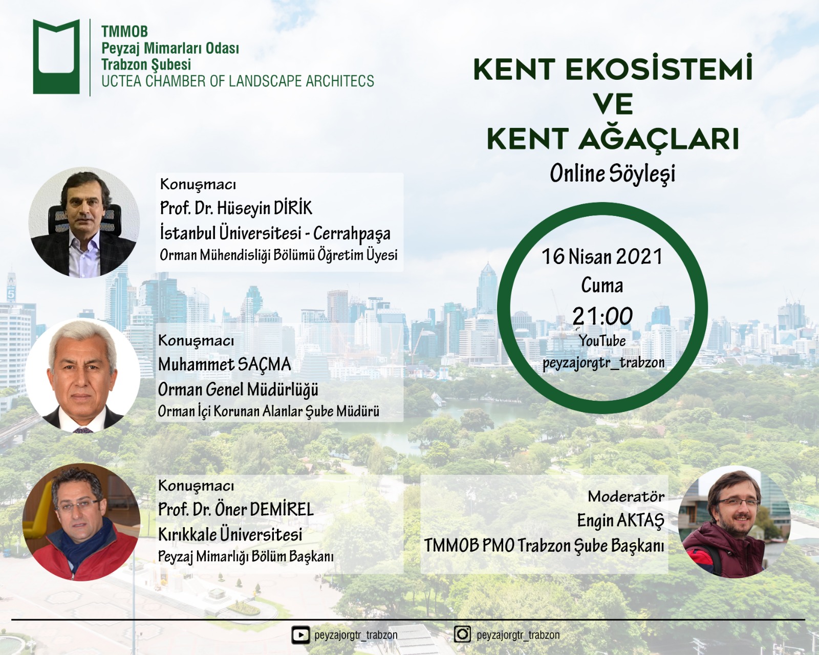 KENT EKOSİSTEMİ VE KENT AĞAÇLARI