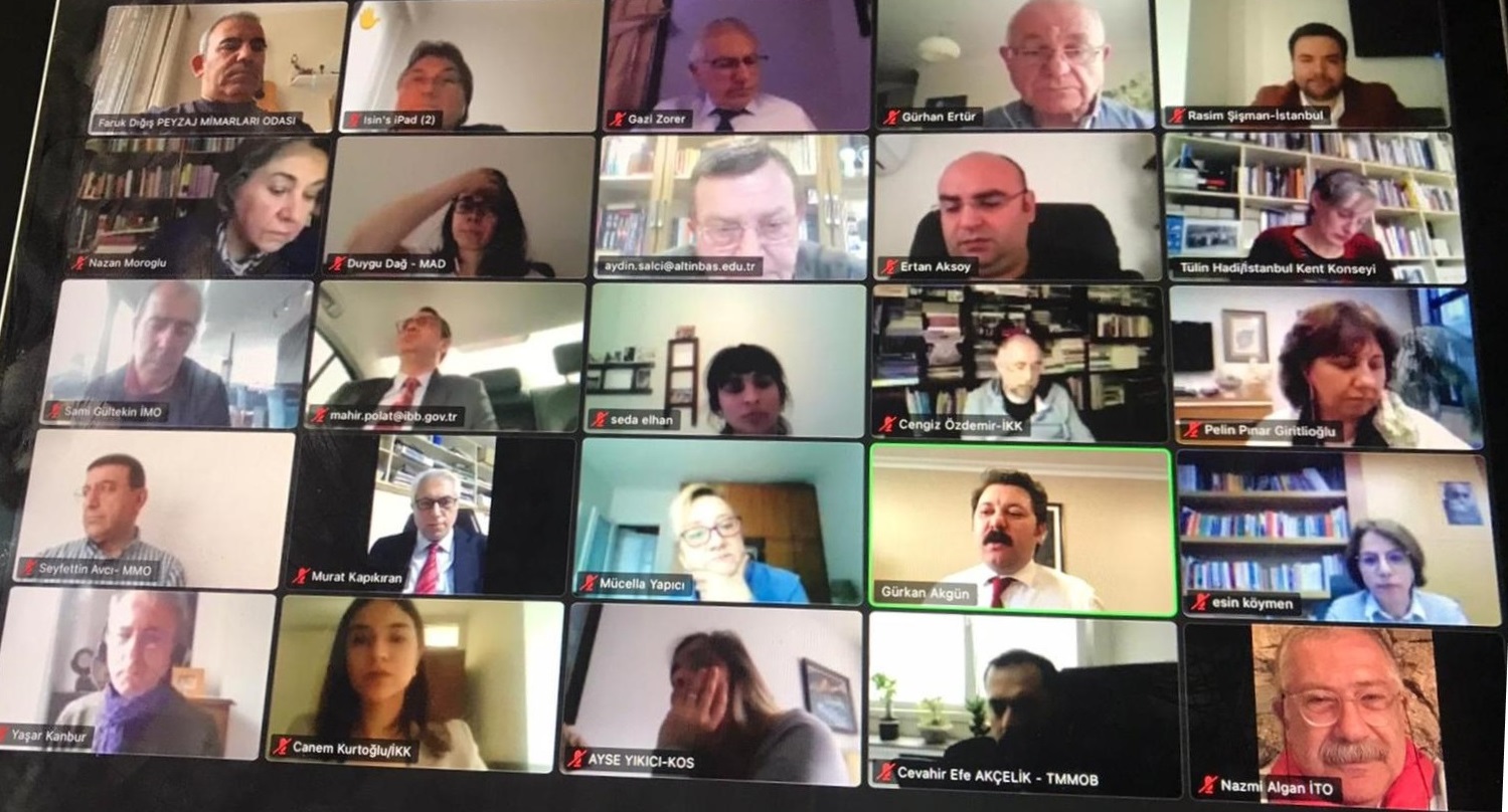 İSTANBUL KENT KONSEYİ "KANAL İSTANBUL" TOPLANTISINA KATILIM SAĞLADIK