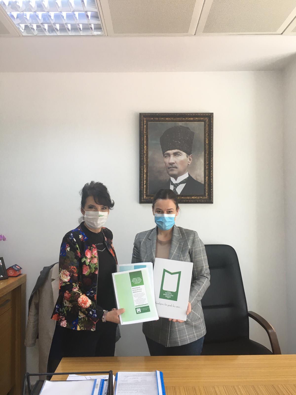 GEMLİK BELEDİYESİ BAŞKAN YARDIMCISI ZEYNEP AKIŞ SERİNTÜRK ZİYARET EDİLDİ.