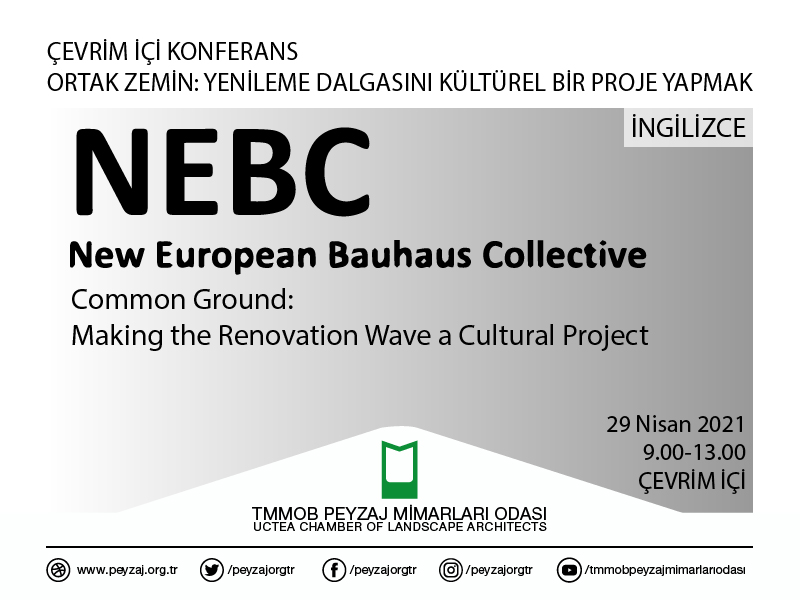ÇEVRİM İÇİ KONFERANS | ORTAK ZEMİN: YENİLEME DALGASINI KÜLTÜREL BİR PROJE YAPMAK