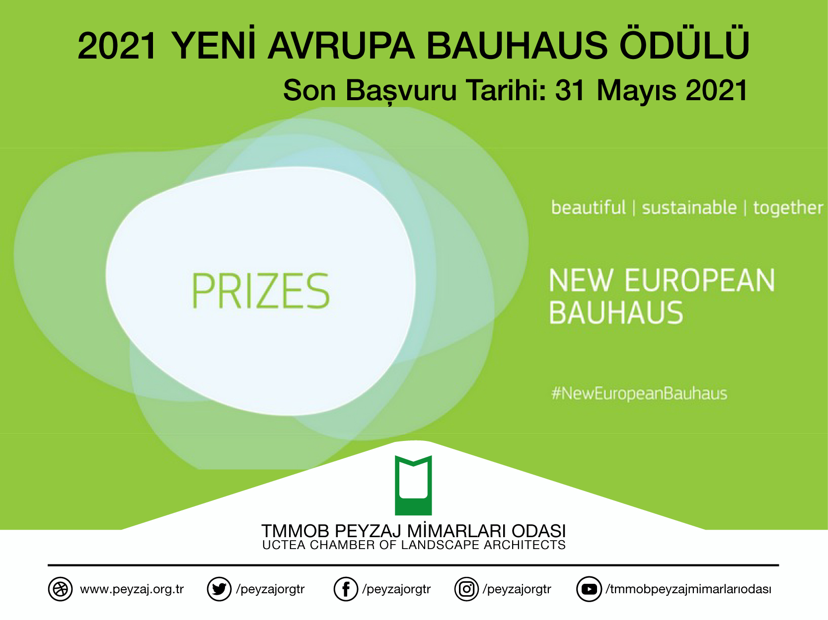 2021 YENİ AVRUPA BAUHAUS ÖDÜLÜ 