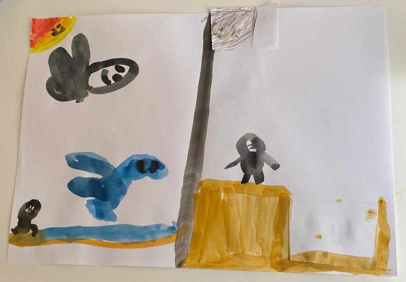 2. GELENEKSEL 23 NİSAN RESİM ŞENLİĞİMİZİ GERÇEKLEŞTİRDİK. 